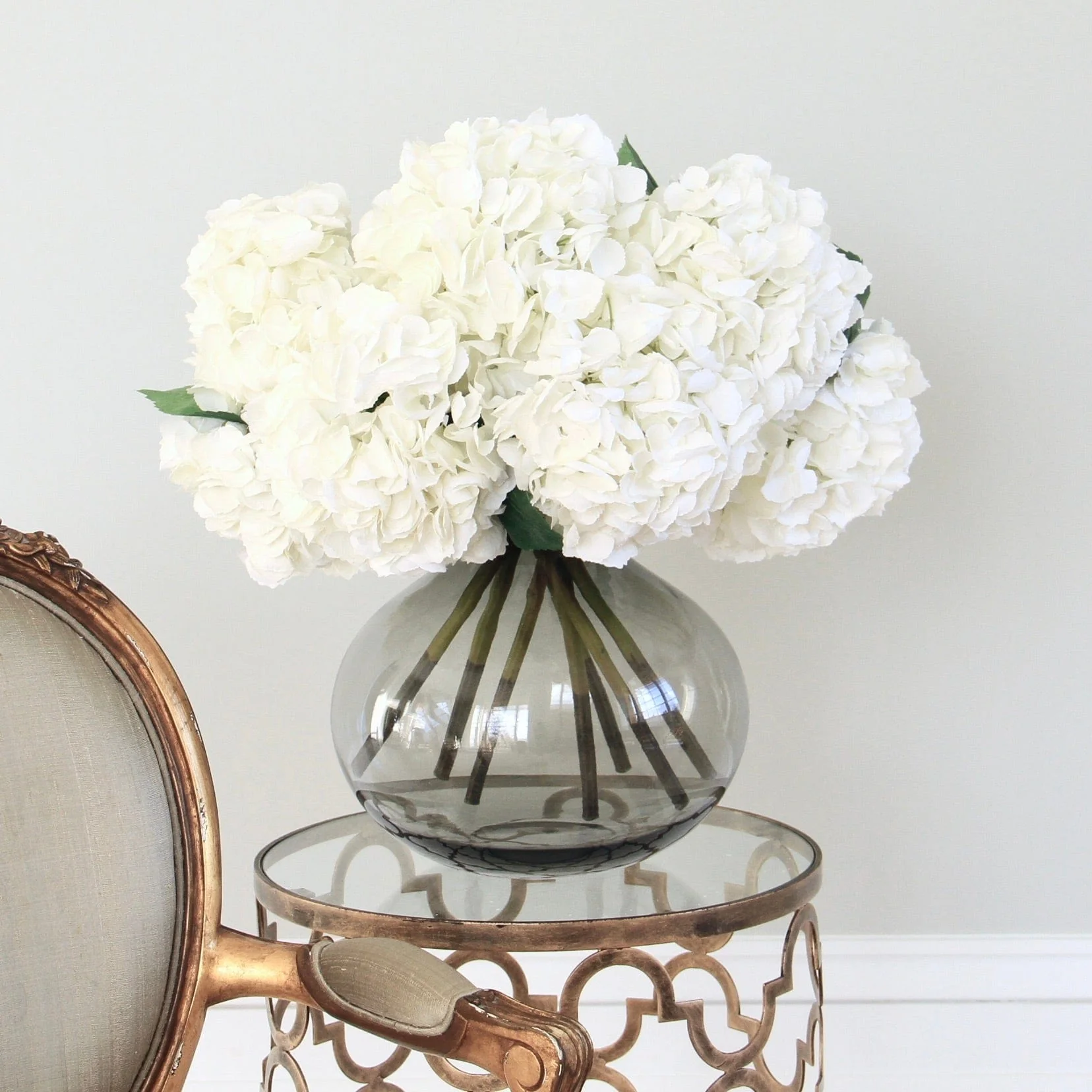 Artificial White Hydrangea - Image 6